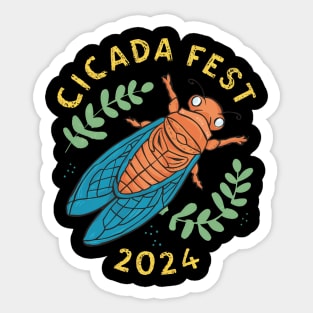 Cicada Fest 2024 Sticker